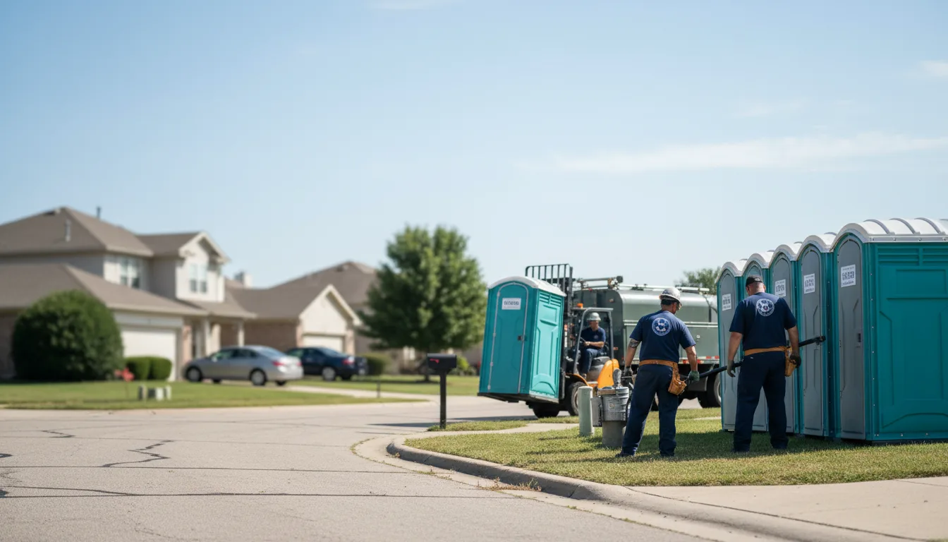 Porta Potty Rental in Woodville, OH near me
